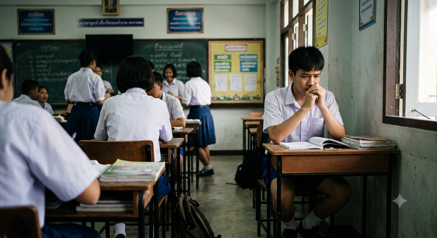 สาเหตุอะไรที่ทำให้วัยรุ่นกรุงเทพฯ เครียด?